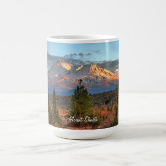 BERG SHASTA AM SONNENUNTERGANG #1 KAFFEETASSE
