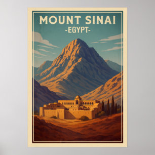 Berg Sinai Ägypten V01 Poster