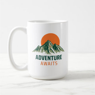 Berg-Sonnenuntergangs-Tasse Kaffeetasse