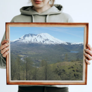 Berg St Helens Vulkanlandschaft Fotodruck