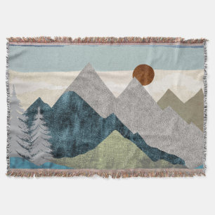 Berg Streifen Sky Decke