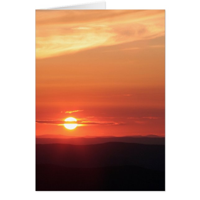 Berg Sunset in der Shenandoah (Vorne)