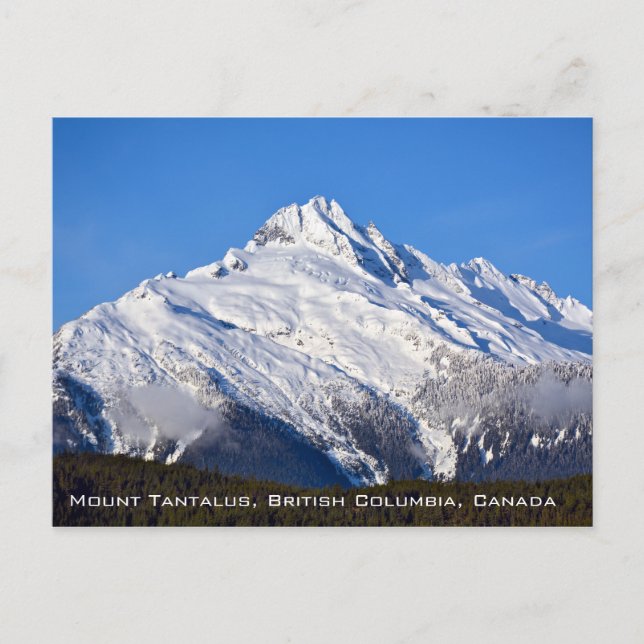 Berg Tantalus in BC Kanada Postkarte (Vorderseite)