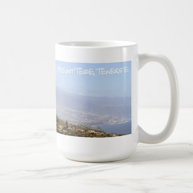 Berg Teide, Teneriffa-Tasse Kaffeetasse (Rechts)