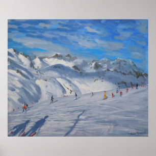 Berg übersteigt Tignes 2009 Poster