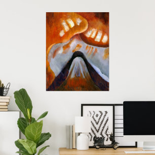 Berg und Himmel Arthur Dove Poster
