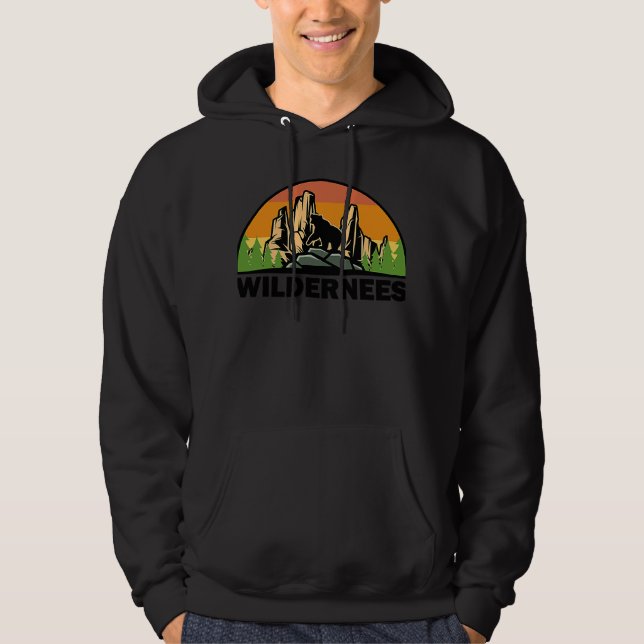 Berg- und Waldlandschaft 121 Hoodie (Vorderseite)