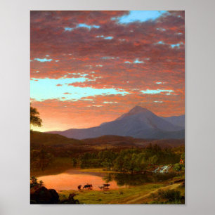 Berg von Frederic Edwin Church Poster