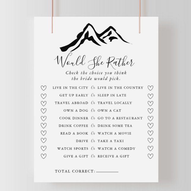 Berg würde sie eher Brautparty spielen (Von Creator hochgeladen)