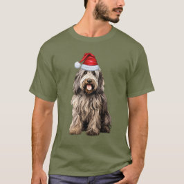 Bergamasco Dog Lover Funny Christmas T-Shirt
