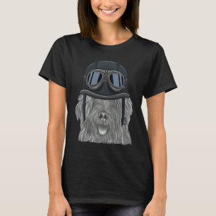 Bergamasco Sheepdog Vintage Motorradhütte T-Shirt