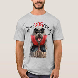 Bergamasco Vampire Dog Funny Halloween T-Shirt