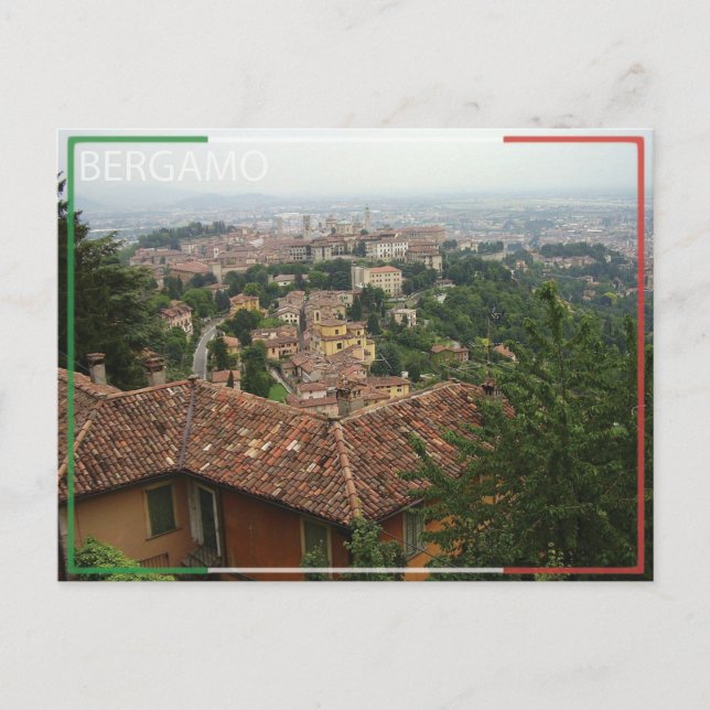 Bergamo - Italien Postkarte (Vorderseite)