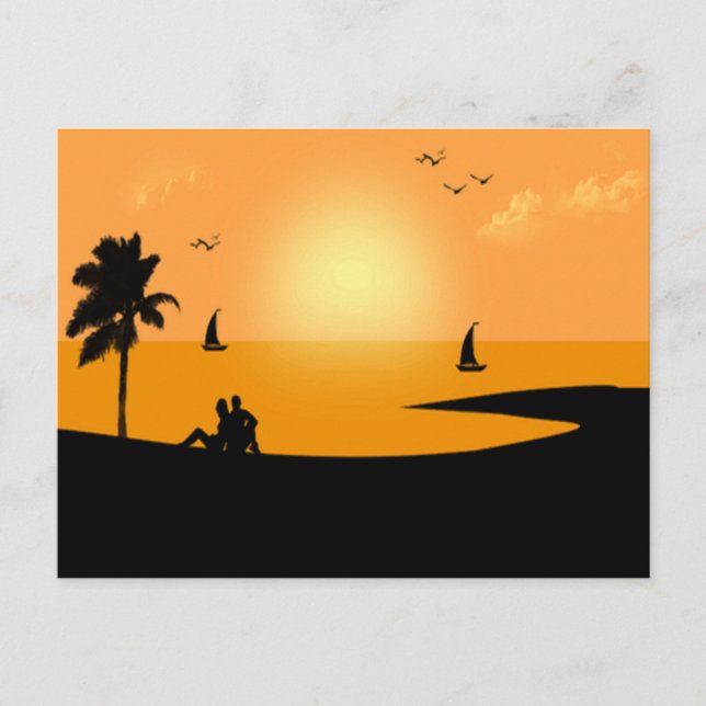 Bergamot Bay Postcard Postkarte (Vorderseite)