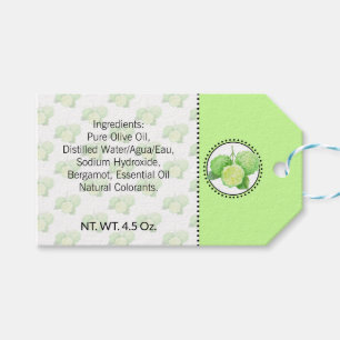 Bergamot-Eigenmarke Produkt-Tag Geschenkanhänger