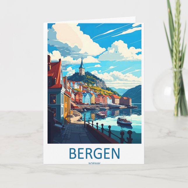 Bergan 1 karte (Vorderseite)