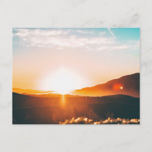 Bergaufgang Postkarte