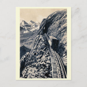 Bergbahn Pilatus Postkarte