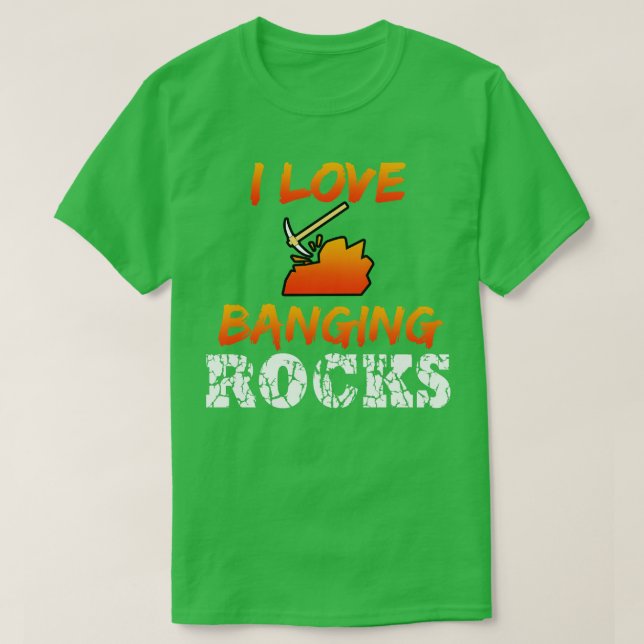Bergbau-I-Liebe T-Shirt (Design vorne)