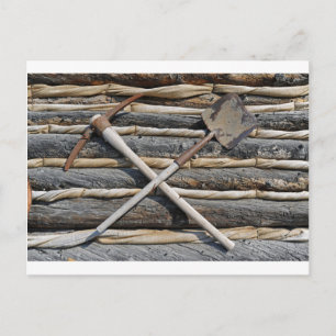 Bergbau Postkarte