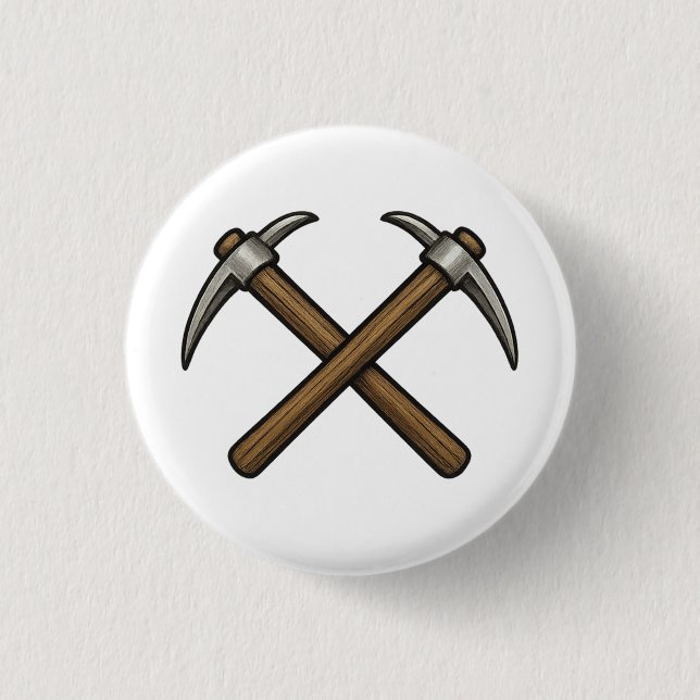 Bergbaubeilagen Button (Vorderseite)