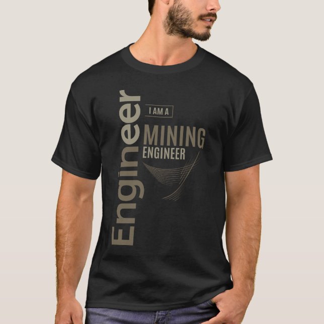 Bergbauingenieur T-Shirt (Vorderseite)