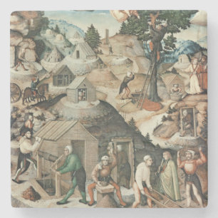 Bergbaulandschaft, 1521 steinuntersetzer
