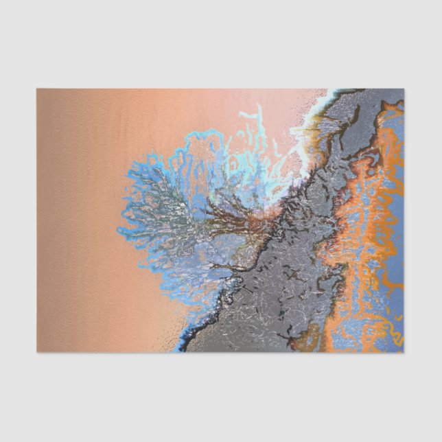 BERGBÄUME SEIDENPAPIER (Vorderseite)