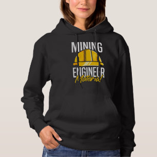 Bergbautechnikmaterial Bergbau Motor Hoodie