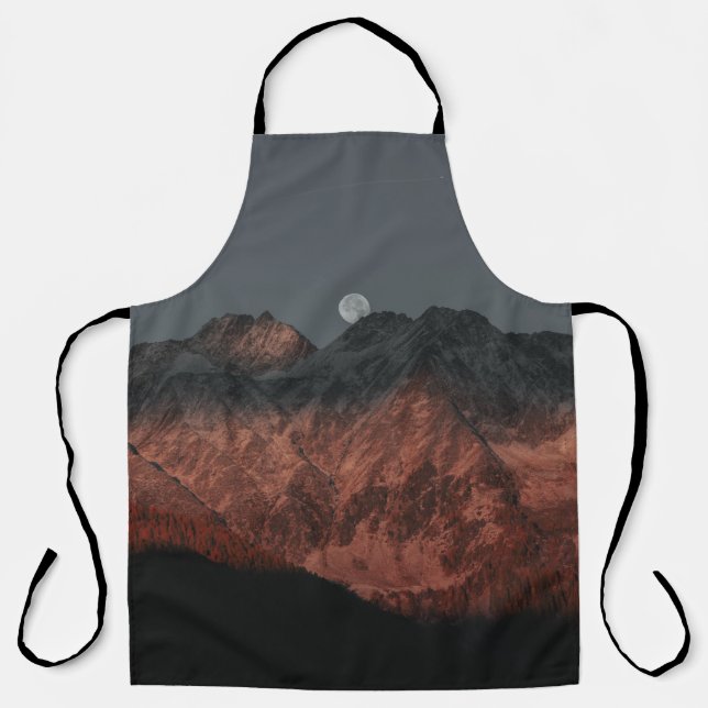 BERGBERGE WÄHREND DER SPEISE SCHÜRZE (Vorderseite)