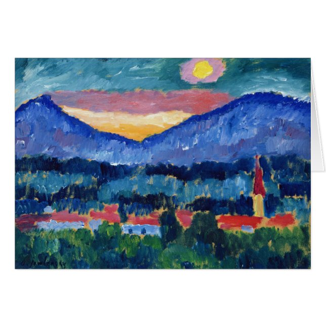 Bergdorf, 1910 (Vorderseite (Horizontal))