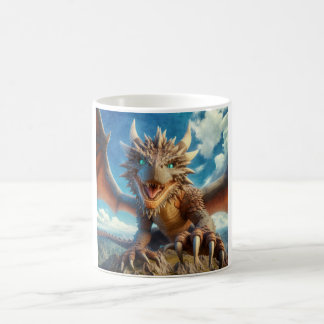 Bergdrache Kaffeetasse