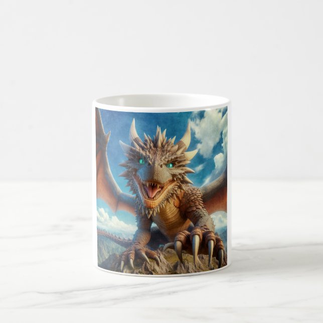 Bergdrache Kaffeetasse (Mittel)