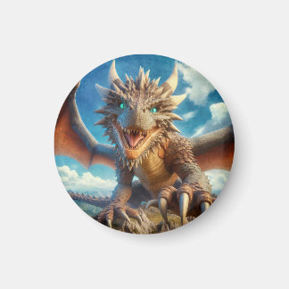 Bergdrache Magnet