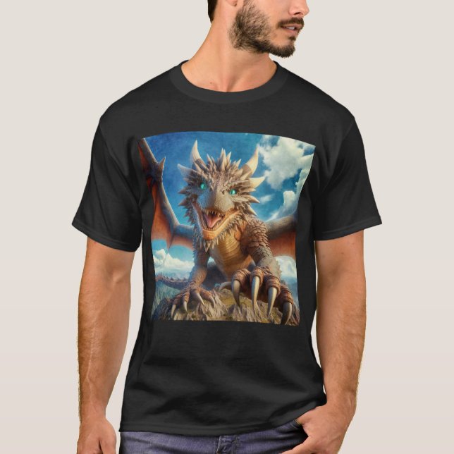 Bergdrache T-Shirt (Vorderseite)