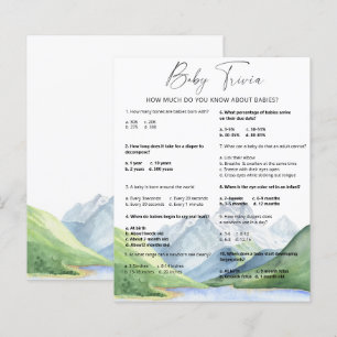 Berge - Baby Trivia