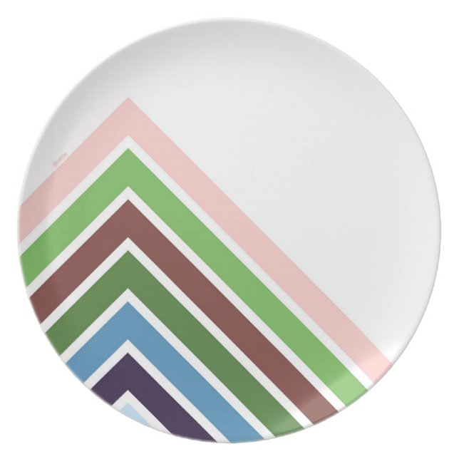 BERGE BIS ZUM TAG - Platte Teller (Vorderseite)