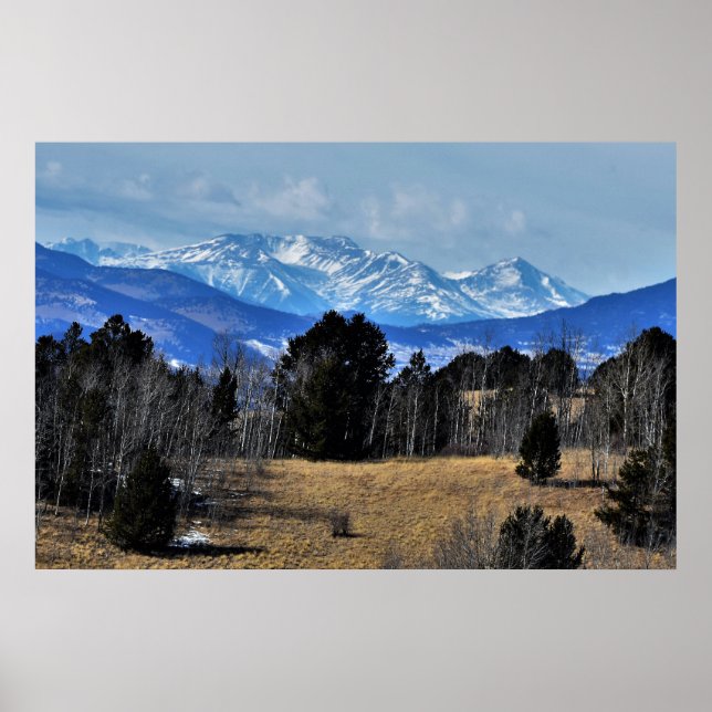 Berge Colorado Poster (Vorne)
