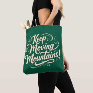 Berge der Motivation - Weiter Bewegen Design