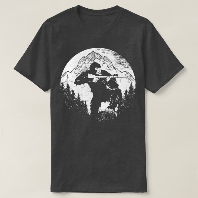 Berge Funny Junting T-Shirt (Design vorne)