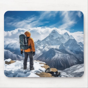 Berge Herausforderung Outdoor Abenteuer Entdecken Mousepad
