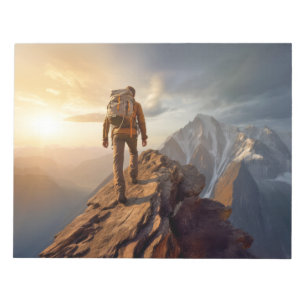 Berge Herausforderung Outdoor Adventure Erkundung  Notizblock