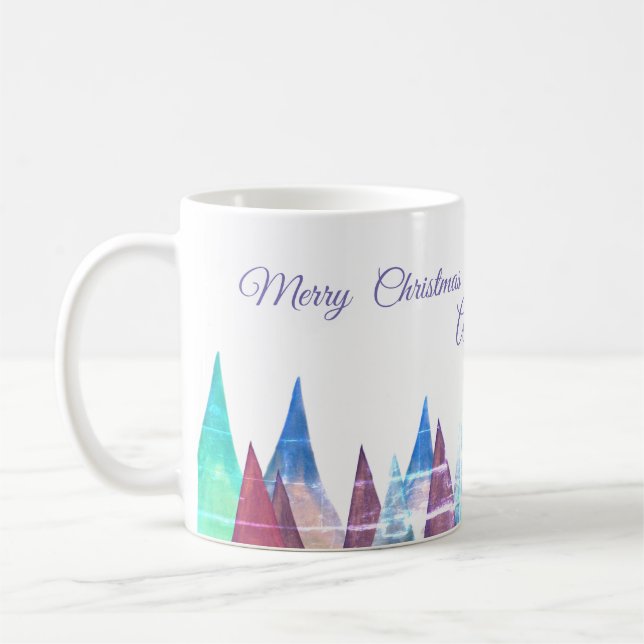 Berge Holiday Tasse (Links)