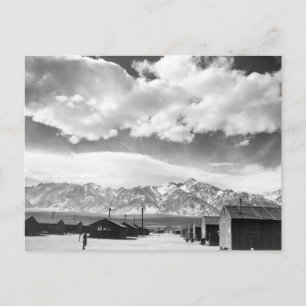 Berge in Manzanar, 1943 Postkarte