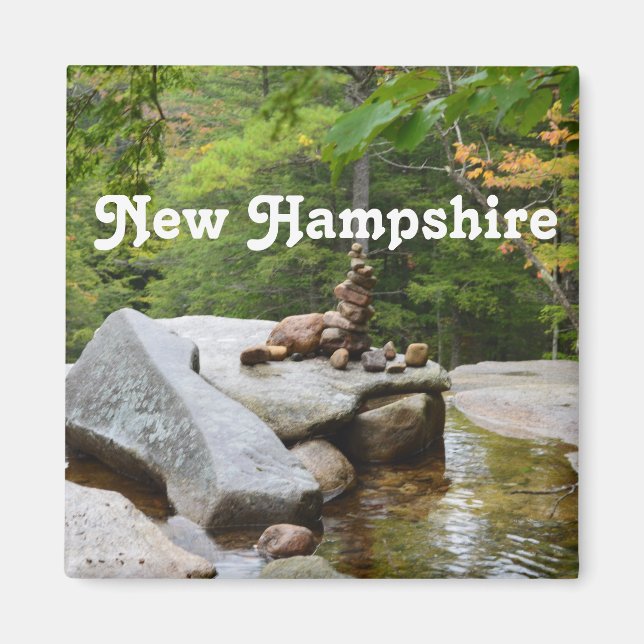 Berge in New Hampshire Magnet (Vorne)