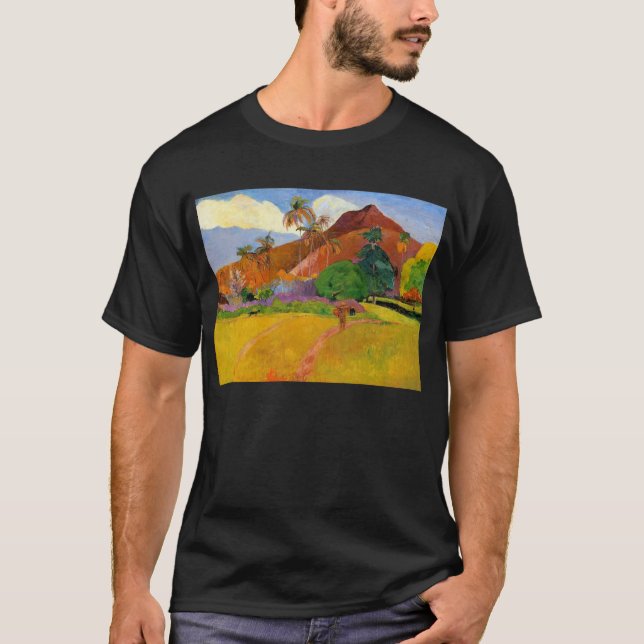 "Berge in T - Shirt Tahitis" - Paul Gauguin (Vorderseite)
