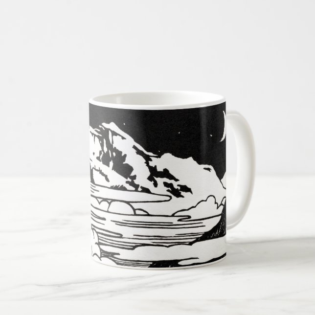 Berge Kaffeetasse (VorderseiteRechts)