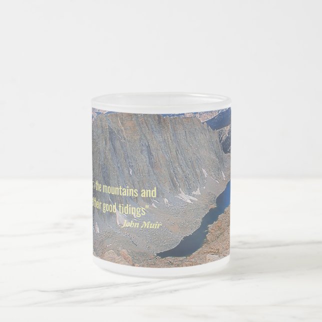 Berge klettern mattglastasse (Mittel)