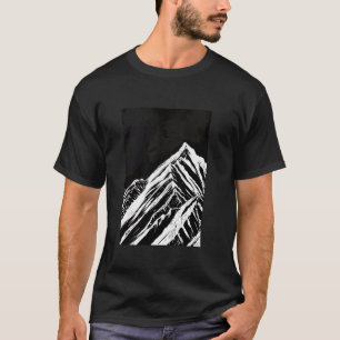Berge Landschaft für Wanderer Bergsteigen T-Shirt