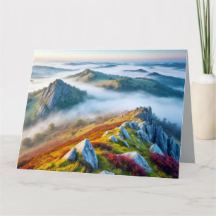 Berge Landschaft Majestic malerische Natur Karte